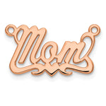 10k Yellow Gold Polished Heart Name Plate view 12
