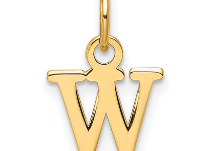 14ky Cutout Letter Initial Pendant (Large)