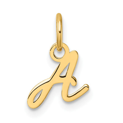 14K Uppercase Letter Initial Charm