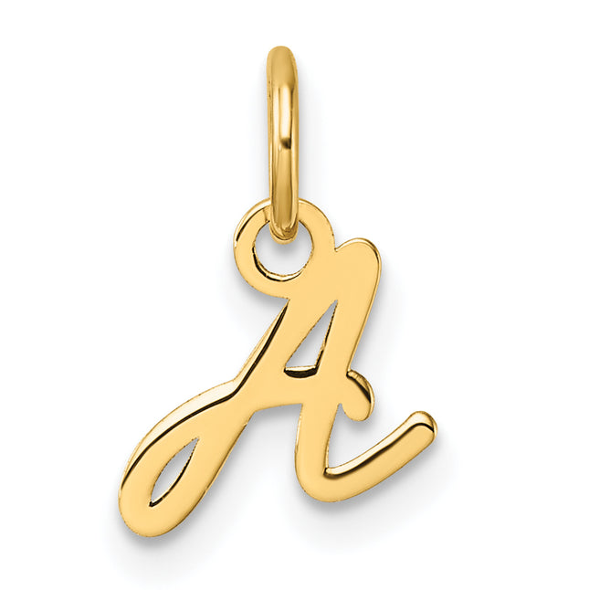 14K Uppercase Letter Initial Charm