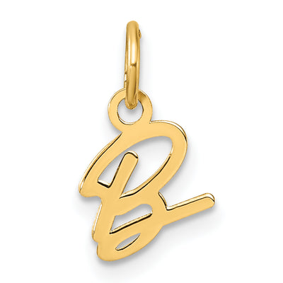 14K Uppercase Letter Initial Charm