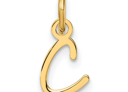 14K Uppercase Letter Initial Charm