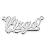 10k Yellow Gold Polished Heart Name Plate view 8