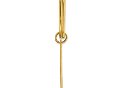 SS/Gold Plated Chains Style XNA1483GP - Classique Jewelry Inc.
