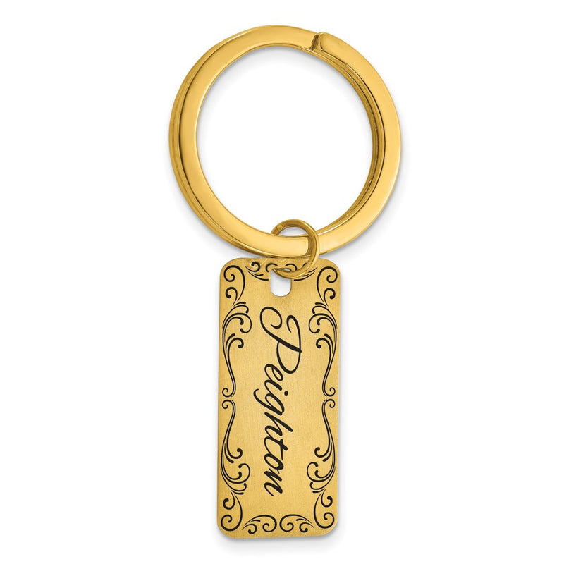 Sterling silver key chain