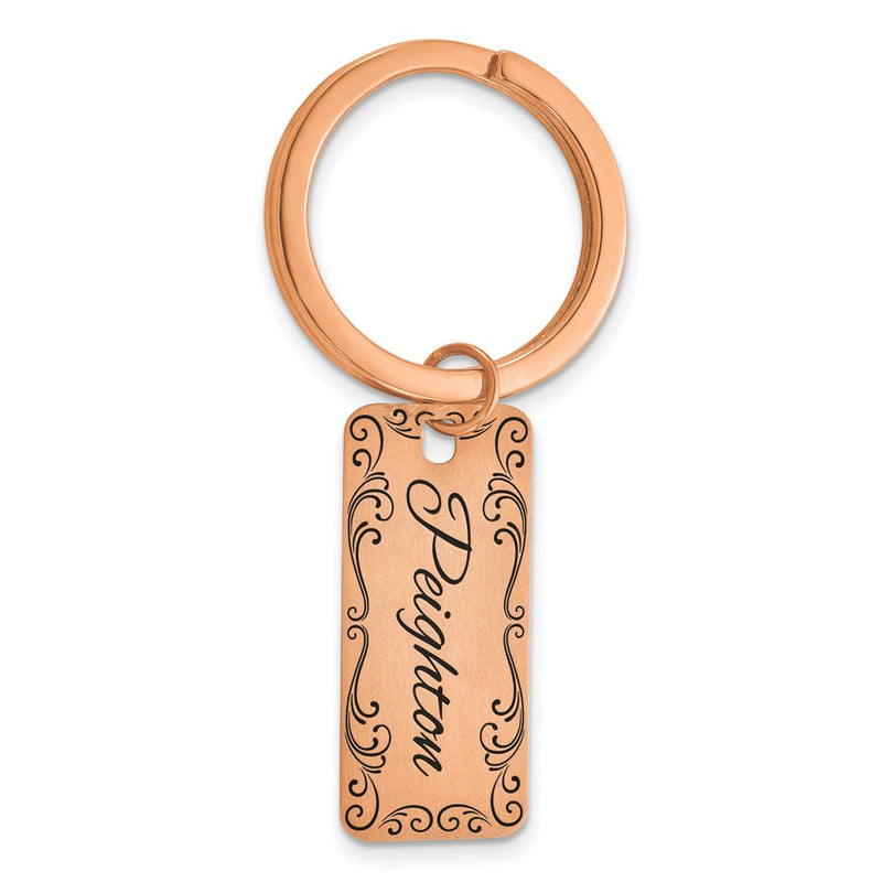 Sterling silver key chain