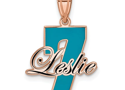 14k Rose Gold Pendants Style XNA1488R - Classique Jewelry Inc.