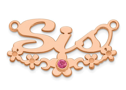 SS/Rose Plated Jewelry Style XNA1495RP - Classique Jewelry Inc.