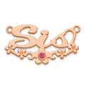 Sterling Silver / Rose Gold-Plated