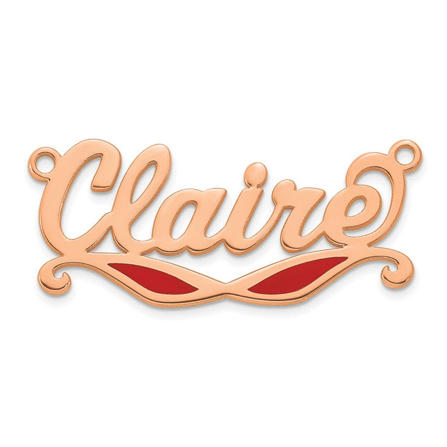 SS/Rose Plated Jewelry Style XNA1498RP - Classique Jewelry Inc.