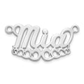 14K White Gold