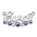 Sterling Silver / Rhodium-Plated