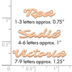 10k Rose Gold Name Plate view 30