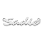 10k Rose Gold Name Plate view 18