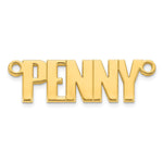 Atlantico Font Custom Name Plate Necklace view