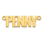 Atlantico Font Custom Name Plate Necklace view 3
