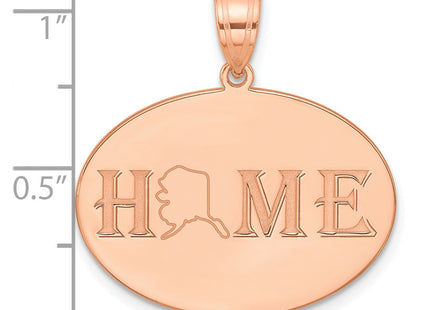 14k Rose Gold Pendants Style XNA1517R - Classique Jewelry Inc.