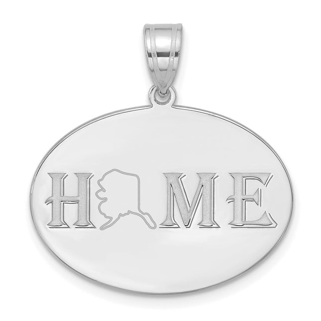 14k White Gold Pendants Style XNA1517W - Classique Jewelry Inc.