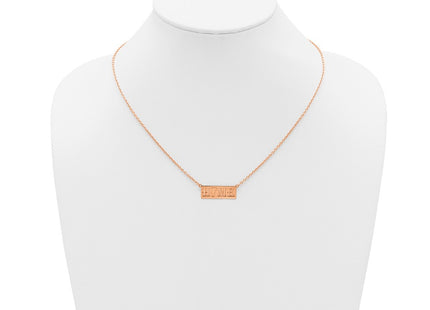 Sterling silver necklace, another view