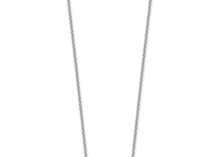 Sterling silver necklace, alternate view