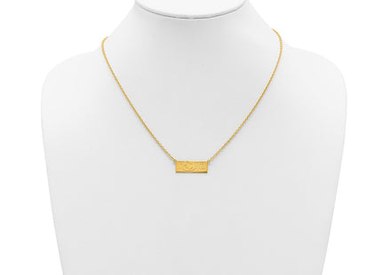 Sterling silver necklace, another view