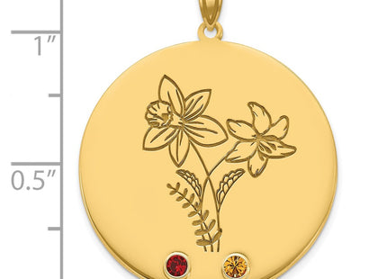 14k Yellow Gold Pendants Style XNA1521 - Classique Jewelry Inc.