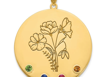 14k Yellow Gold Pendants Style XNA1521 - Classique Jewelry Inc.