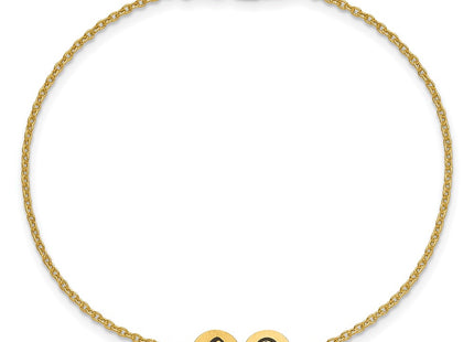 14k Yellow Gold Bracelets Style XNA1522 - Classique Jewelry Inc.