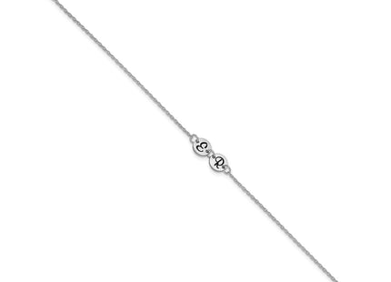 14k White Gold Bracelets Style XNA1522 - Classique Jewelry Inc.