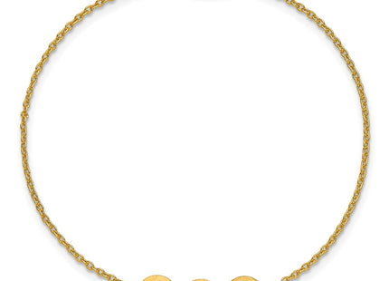 14k Yellow Gold Bracelets Style XNA1522 - Classique Jewelry Inc.
