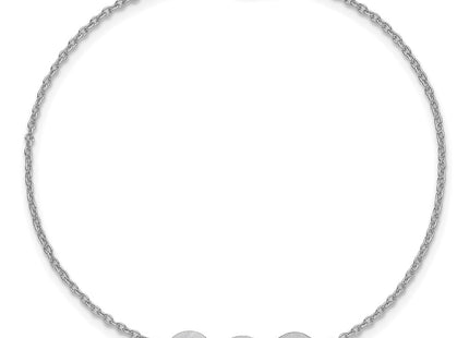 14k White Gold Bracelets Style XNA1522 - Classique Jewelry Inc.