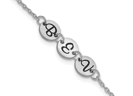 14k White Gold Bracelets Style XNA1522 - Classique Jewelry Inc.