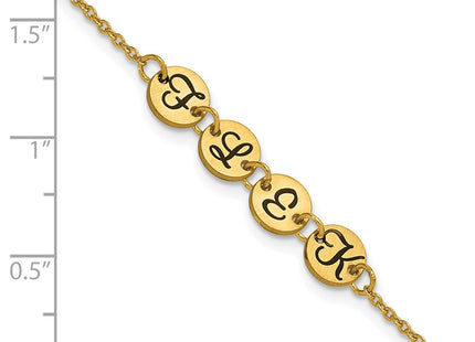 14k Yellow Gold Bracelets Style XNA1522 - Classique Jewelry Inc.