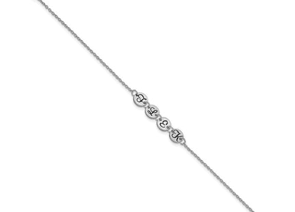 14k White Gold Bracelets Style XNA1522 - Classique Jewelry Inc.
