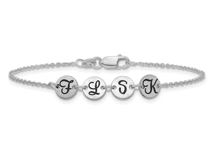 14k White Gold Bracelets Style XNA1522 - Classique Jewelry Inc.