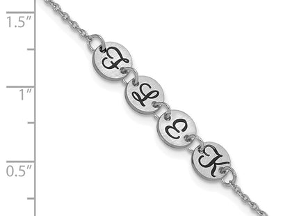 14k White Gold Bracelets Style XNA1522 - Classique Jewelry Inc.