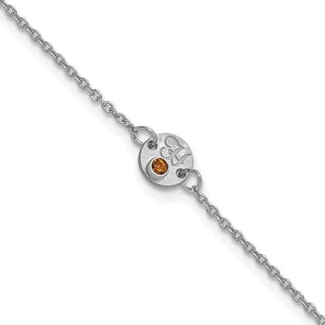 14k White Gold Bracelets Style XNA1523 - Classique Jewelry Inc.