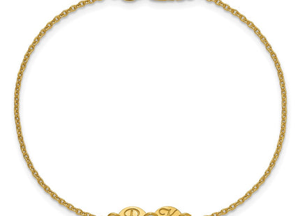 14k Yellow Gold Bracelets Style XNA1523 - Classique Jewelry Inc.