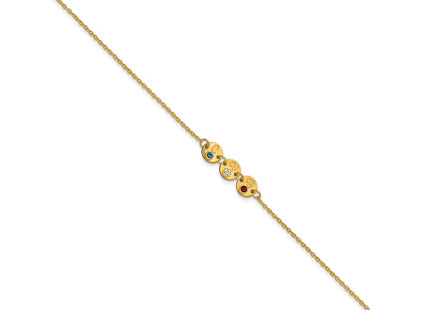 14k Yellow Gold Bracelets Style XNA1523 - Classique Jewelry Inc.