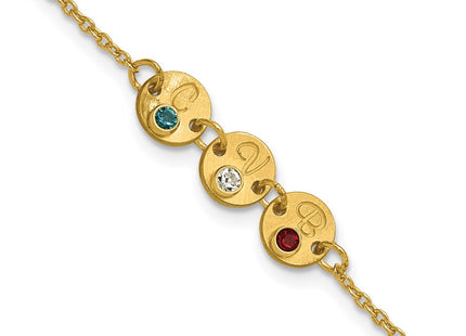 14k Yellow Gold Bracelets Style XNA1523 - Classique Jewelry Inc.