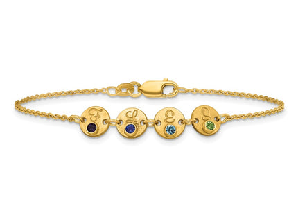 14k Yellow Gold Bracelets Style XNA1523 - Classique Jewelry Inc.