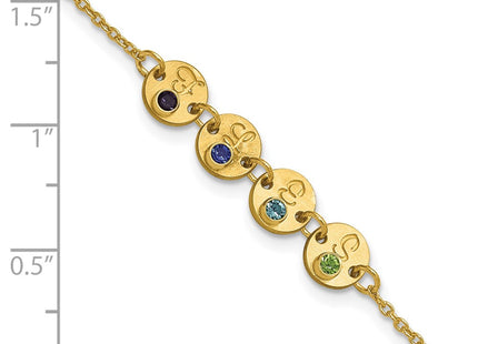 14k Yellow Gold Bracelets Style XNA1523 - Classique Jewelry Inc.