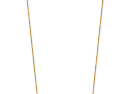 14k Yellow Gold 7-9 Letter Name Bar Necklace (Style XNA1526Y)