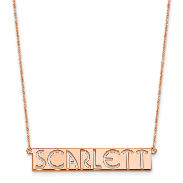 14k Rose Gold Jewelry Style XNA1528R - Classique Jewelry Inc.
