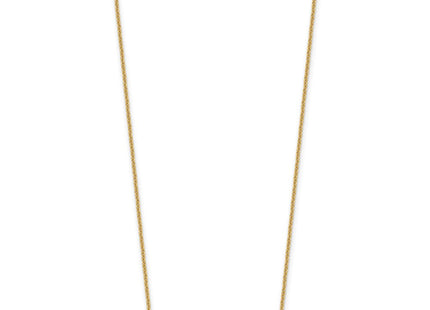 14k Yellow Gold 4-6 Letter Name Bar Necklace (Style XNA1529Y)