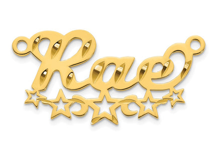 SS/Gold Plated Jewelry Style XNA1533GP - Classique Jewelry Inc.