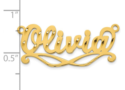 SS/Gold Plated Jewelry Style XNA1534GP - Classique Jewelry Inc.
