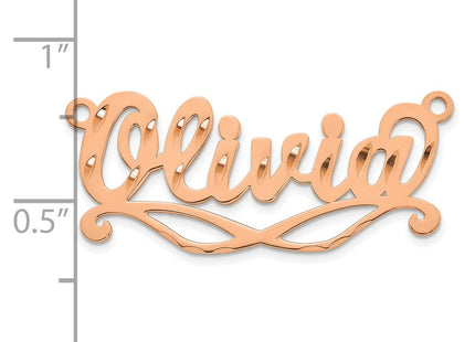 14k Rose Gold Jewelry Style XNA1534R - Classique Jewelry Inc.