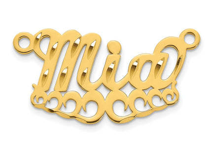 SS/Gold Plated Jewelry Style XNA1540GP - Classique Jewelry Inc.