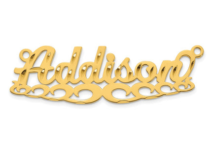 SS/Gold Plated Jewelry Style XNA1540GP - Classique Jewelry Inc.